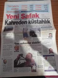 Yeni Şafak Gazetesi - 26 Mayıs 1998 - Abdullah Ercan - Fatih Terim -  Tugay Kerimoğlu - Dünya Kupasına Doğru Hazırlıklar - İstanbul Büyükşehir Belediye Başkanı Recep Tayyip Erdoğan Siirt'te Yaptığı Konuşmadan Dolayı Cezalandırılmak İsteniyor - Filistin Kurtuluş Örgütü'nün Silahları PKK'da - Cannes'da Hayat Güzeldir Kazandı - Akın Birdal Suikastı - Hanefi Avcı Yeni Suikastler Olabilir - Sağlık Hizmetleri Meslek Yüksekokulu Başhekimi Selçuk Köksal'ın Hakaret Ettiği Başörtülü Öğrenci Hastanelik Oldu
