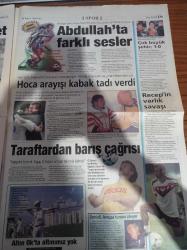 Yeni Şafak Gazetesi - 26 Mayıs 1998 - Abdullah Ercan - Fatih Terim -  Tugay Kerimoğlu - Dünya Kupasına Doğru Hazırlıklar - İstanbul Büyükşehir Belediye Başkanı Recep Tayyip Erdoğan Siirt'te Yaptığı Konuşmadan Dolayı Cezalandırılmak İsteniyor - Filistin Kurtuluş Örgütü'nün Silahları PKK'da - Cannes'da Hayat Güzeldir Kazandı - Akın Birdal Suikastı - Hanefi Avcı Yeni Suikastler Olabilir - Sağlık Hizmetleri Meslek Yüksekokulu Başhekimi Selçuk Köksal'ın Hakaret Ettiği Başörtülü Öğrenci Hastanelik Oldu