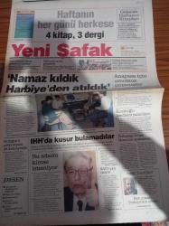 Yeni Şafak Gazetesi - 14 Temmuz 1995 - Avrupa Kupalarında Kuralar Çekildi - Semih Saygıner Bilardo Kahve Sporu Değil - Doçent Doktor Abdülaziz Bayındır - Kimse Birleşmiş Milletler Genel Sekreteri Butros Gali'yi İstemiyor - Esat Kıratlıoğlu Kendisini Yalanlıyor -  Bağımsız Milletvekili Hasan Mezarcı - Gazi Olayları Davası - Mehmet Ali Aybar Toprağa Verildi - Recep Tayyip Erdoğan'ın Eli Kolu Bağlanıyor - Fethullah Gülen Açıklaması