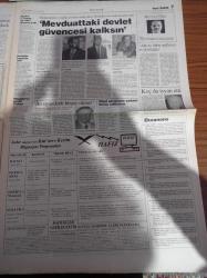 Yeni Şafak Gazetesi - 14 Temmuz 1995 - Avrupa Kupalarında Kuralar Çekildi - Semih Saygıner Bilardo Kahve Sporu Değil - Doçent Doktor Abdülaziz Bayındır - Kimse Birleşmiş Milletler Genel Sekreteri Butros Gali'yi İstemiyor - Esat Kıratlıoğlu Kendisini Yalanlıyor -  Bağımsız Milletvekili Hasan Mezarcı - Gazi Olayları Davası - Mehmet Ali Aybar Toprağa Verildi - Recep Tayyip Erdoğan'ın Eli Kolu Bağlanıyor - Fethullah Gülen Açıklaması
