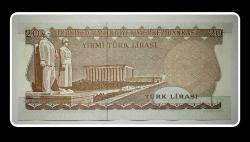 6.Emisyon 20 LİRA  “G61 427990” SERİSİ / 3.Tertip / ÇİL (TCK20/G) “KALIN İMZA VE SERİ NO”