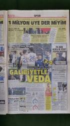 Hürriyet Gazete 31 Mayıs 2015 Tıp Dünyası Ayakta,Ece Seçkin,Erdal Özyağcılar,Güzin Yağcılar,Harvey Keitel,Recep Tayyip Erdoğan,Kemal Kılıçdaroğlu,Bedri Koraman Vefat Etti,Ahmet Davutoğlu,Alkışlarla ŞAMPİYON,Sabri Sarıoğlu,Emre Çolak,Lukas Podolski,Aydın Yılmaz,Sinan Bolat,Bugün Günlerden GALATASARAY Ülker Reklamı,Bengü,Slaven Bilic,Fikret Orman,Tomas Sivok,Hamza Hamzaoğlu,Tomas Sivok,Aziz Yıldırım,Ali Koç,Emre Belözoğlu,Fırat Aydınus,Hulusi Belgü,Başak Demirtaş,