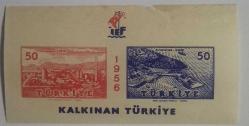 1956 XXV.İZMİR ENTERNASYONAL FUARI BLOK