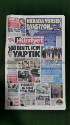 Hürriyet Gazete 6 Ekim 2015 Havada Yüksek Tansiyon,Ahmet Hakan,Canan Ergüder,Recep Tayyip Erdoğan,Kral Philippe,Emine Erdoğan,Kraliçe Mathilde,Tomris İncer Vefat Etti,Güler Sabancı,Robin Van Persie,Vitor Pereira,Şenol Güneş,Jose Guadiola,Ernesto Che Guevara,Johan Cruyff,Marcelo Bielsa,Vladimir Lenin,Cavanda,Erkan Zengin,Lukas Podolski,Selçuk İnan,Ahmet Davutoğlu,Mehmet Şeker,İlker Başbuğ,Mustafa Balbay,Akif Çağatay Kılıç,Selami Altınok,Belçim Bilgin,İbrahim Çelikkol,Chantelle Brown-Young,Gökhan Kırdar,Emir Berke Zincidi,Engin Akyürek,Damla Sönmez,Barış Kılıç,Mehmet Görmez,Gupse Özay - Serhat Kılıç Dacia - Şok Market Reklamı