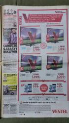 Hürriyet Gazete 18 Nisan 2015 Kamera Çözdü,Orhan Pamuk,Aydın Doğan,Damla Sönmez,Ahmet Davutoğlu,Zeljko Obradovic,Oscar Cardozo,Jan Vesely,Ömer Onan,Nordin Ambarat,Burak Yılmaz,Selçuk İnan,Wesley Sneijder,Dario Saric,Orgeneral Akın Öztürk,Abdullah Gül,Yılmaz Erdoğan,Cem Yılmaz,Sevcan Zabit,Seri İlanlar,İstikbal - Vichy - Bimeks - Arçelik Reklamı