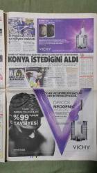 Hürriyet Gazete 18 Nisan 2015 Kamera Çözdü,Orhan Pamuk,Aydın Doğan,Damla Sönmez,Ahmet Davutoğlu,Zeljko Obradovic,Oscar Cardozo,Jan Vesely,Ömer Onan,Nordin Ambarat,Burak Yılmaz,Selçuk İnan,Wesley Sneijder,Dario Saric,Orgeneral Akın Öztürk,Abdullah Gül,Yılmaz Erdoğan,Cem Yılmaz,Sevcan Zabit,Seri İlanlar,İstikbal - Vichy - Bimeks - Arçelik Reklamı
