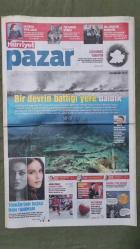 Hürriyet Pazar Gazete 19 Nisan 2015 Bir Devrin Battığı Yere Daldık,Kalp Krizi Geçirdiğinizi Nasıl Anlarsınız ?,İkonlar Arası Diyaloglar,Susma Haykır Buz Hokeyi Vardır !,Sibel Arna,Selda Karafazlı,Pınar Altuğ,Çağla Şikel,Şahan Gökbakar,Ertuğrul Özkök,Ülkede Yapımcı Bulamayacak Senaryolar !,Nasuh Mahruki,Metin Hara,Richard Moore,Fahriye Evcen,Türkan Şoray