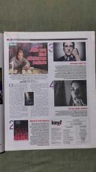 Hürriyet Keyif Gazete 26 Nisan 2015 Dikkat Yüksek Dozda Sevgi İçerir,Salma Hayek,Hüsnü Şenlendirici,Ertan Saban,Ali Atay,Serkan Keskin,Wade Davis,Cinemapink- Moi Sahne Reklamı,Kızılordu Korusu Afişi,Limonata - Cake - İntikan Kapanı Film Afişi,Tiyatro Sahneleri,Adem Güneş Çocuk Eğitiminde 100 Temel Kural Kitap Reklam Afişi