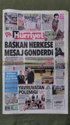 Hürriyet Gazete 28 Nisan 2015 Başkan Herkese Mesaj Gönderdi,Cenk Tosun,Roger Federer,Beşiktaş Futbol Takımı,Ahmet Nazif Zorlu,Gülşen,Recep Tayyip Erdoğan,Mustafa Akıncı,Günay Güvenç,Slaven Biliç,Felipe Melo,Hakan Kadir Balta,İsmail Kartal,Carl Medjani,Mustafa Akıncı,George Bush,Barack Obama,Emine Erdoğan,Abdullah Gül,Melih Gökçek,Tülay Tuğcu,Cemil Çiçek,Necdet Özel,Zühtü Arslan,Bülent Arınç,Raşit Dostum,Sibel Can,Metin Akpınar,Erdil Yaşaroğlu,Ceyhun Yılmaz,Elnur Hüseynov,Kubat,Meltem Cumbul,Bora Gencer,Tolga Karel,Ebru Yaşar,Nadide Sultan,Seri İlanlar,Denizbank - Estethica - Grannos - Sports Tv Reklamı,Gülben Ergen Şok Market Reklamı