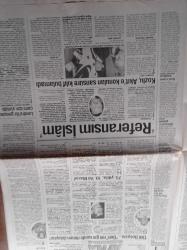 Akit Gazetesi - 1 Nisan 1998 - Recep Tayyip Erdoğan Referansımız İslam - Gurbetteki Türkiye Yazı Dizisi - 2. Uluslararası Piramit Tekvando Turnuvası - Beşiktaş'ta Alpay Özalan Sevinci - Görevden Alınan Fazilet Partili Kartal Belediye Başkanı Mehmet Sekmen - Melih Gökçek Beni De Alacaklar - Abdullah Gül - Yargıtay Aczmendiler Terör Örgütü Değil