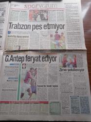 Akit Gazetesi - 1 Nisan 1998 - Recep Tayyip Erdoğan Referansımız İslam - Gurbetteki Türkiye Yazı Dizisi - 2. Uluslararası Piramit Tekvando Turnuvası - Beşiktaş'ta Alpay Özalan Sevinci - Görevden Alınan Fazilet Partili Kartal Belediye Başkanı Mehmet Sekmen - Melih Gökçek Beni De Alacaklar - Abdullah Gül - Yargıtay Aczmendiler Terör Örgütü Değil