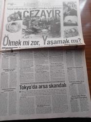 Akit Gazetesi - 17 Nisan 1998 - Korkut Özal Abisi Turgut Özal'ı Anlatıyor - Kamboçya Kasabı Pol Pot Öldü - 3. Köprü Start Alıyor - Fenerbahçe Kulübü Başkanı Aziz Yıldırım Altay Maçı Şaibeli - Şenes Erzik UEFA'ya Başkan Adayı - Mesut Yılmaz Deniz Baykal Seçim Tarihinde Anlaşamadı - Mecliste Siyasi Linç -  Çapa Tıp Fakültesi Dekanı Profesör Doktor Mesut Parlak İle Yönetim Kurulu Başörtüsü Zulmüne Karşı İstifa Etti