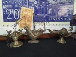 PİRİNÇ 3 PARÇA KANDİL SETİ