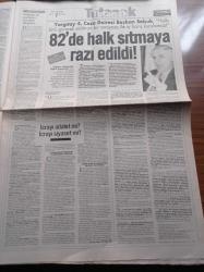 Akit Gazetesi - 17 Mayıs 1998 - Recep Tayyip Erdoğan İlk Seçimde İktidarız - Devlet Terörü 50 Yaşında - Kupa Kralı Beşiktaş - Dünya Ve Avrupa Şampiyonu Milli Güreşçi Sebahattin Öztürk Spor Hayatını Noktaladı - Cuntalar Zorda - İsmet Sezgin'e Tokat Gibi Soru - Medya Türkçe Dua'yı Keşfetti - Din Düşmanlığında CHP DSP Uzlaşması