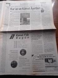 Akit Gazetesi - 27 Mayıs 1998 - Erzurumspor Kulübü Başkanı Cemal Polat - Hamza Yerlikaya - Sakaryaspor Finalde - Sekiz Yılık Kesintisiz Eğitim Belası - Gazeteci Nurettin Şirin Adalet İstiyor - Müsiad'ı Kapatma Girişimine Sakıp Sabancı da İsyan Etti - Nurettin Sözen Yumruk Olayını Çarpıttı - Abdüllatif Şener - Akın Birdal'a Yönelik Suikast Girişimi - Fatih Karaca Yeniden RTÜK Üyesi