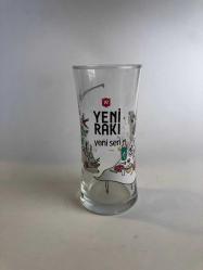 YENİ RAKI BERİL ATEŞ TASARIMI RAKI BARDAĞI