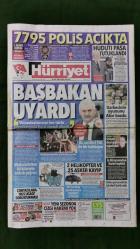 Hürriyet Gazete 19 Temmuz 2016 7795 Polis Açıkta,Mete Yarar,Binali Yıldırım,Şaban Dişli,Hulusi Akar,Mehmet Dişli,Ersun Yanal,Wesley Sneijder,Sinan Gümüş,Mario Gomez,Demba Ba,Gökhan Gönül,Oscar Cardozo,Emre Mor,Metin Eren,Nuri Özaltın Taziye İlanları,Turkcell - Sinpaş GYO - Kuzu Grup - Nişantaşı Üniversitesi - Şok Market Reklamı,BOYDAK Holding Afişi,