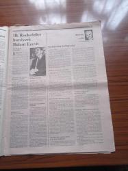 Aydınlık Gazetesi - 16 Ocak 2000 - Kurucusu Şefik Hüsnü - Devlet Bahçeli'yi MiT İkna Etti - Fethullah Gülen Başrol Recep Tayyip Erdoğan Arka Planda - Doğu Perinçek - Haftanın Konuğu Ayla Algan - Mayıs'ta Urfa Cizvit Zirvesi - Bakü Ceyhan Hattıyla Kurulan Büyük Tuzak Cento - Süleyman Demirel - Tony Blair - İlk Rockefeller Bursiyeri Bülent Ecevit