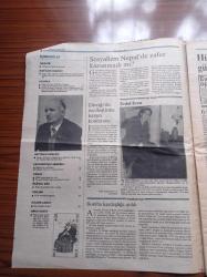 Aydınlık Gazetesi - 10 Aralık 1994 - Kurucusu Şefik Hüsnü - Doğu Perinçek - Özgür Ülke Sabotajı - Haftanın konuğu Eğitim İş Genel Başkanı Niyazi Altunya - Şair Yılmaz Odabaşı Gözaltında Kayıp - Suçluların Sayısı 400'ü Aştı - Doğu Perinçek'in Ceza Alan Konuşması - Ercan Karakaş - Nurseli İdiz - Baskın Oran - Hayati Asılyazıcı - Genel Grev Tartışılıyor