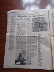 Aydınlık Gazetesi - 10 Aralık 1994 - Kurucusu Şefik Hüsnü - Doğu Perinçek - Özgür Ülke Sabotajı - Haftanın konuğu Eğitim İş Genel Başkanı Niyazi Altunya - Şair Yılmaz Odabaşı Gözaltında Kayıp - Suçluların Sayısı 400'ü Aştı - Doğu Perinçek'in Ceza Alan Konuşması - Ercan Karakaş - Nurseli İdiz - Baskın Oran - Hayati Asılyazıcı - Genel Grev Tartışılıyor