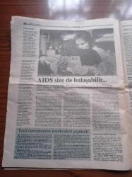 Aydınlık Gazetesi - 10 Aralık 1994 - Kurucusu Şefik Hüsnü - Doğu Perinçek - Özgür Ülke Sabotajı - Haftanın konuğu Eğitim İş Genel Başkanı Niyazi Altunya - Şair Yılmaz Odabaşı Gözaltında Kayıp - Suçluların Sayısı 400'ü Aştı - Doğu Perinçek'in Ceza Alan Konuşması - Ercan Karakaş - Nurseli İdiz - Baskın Oran - Hayati Asılyazıcı - Genel Grev Tartışılıyor
