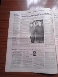 Aydınlık Gazetesi - 2 Ocak 2000 - Kurucusu Şefik Hüsnü - Doğu Perinçek - Süleyman Demirel Aydınlık'ı Toplattırdı - Bucak Aşireti Aziz Yıldırım'dan Haraç İstiyor - Haftanın Konuğu Seyhan Erdoğdu - Devlet İçinde Alaattin Çakıcı Temizliği Başladı - Migros - Hıncal Uluç - Fikret Otyam