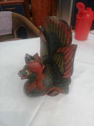 Ahşap  Kuş/Horoz Başlı Mask/Obje