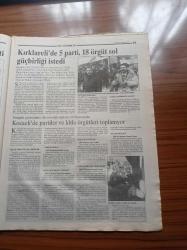 Aydınlık Gazetesi - 22 Haziran 1997 - Kurucusu Şefik Hüsnü - Doğu Perinçek - Haftanın Konuğu Jean Marie Stoerkel - Susurluk Konferansı Bildirileri - Özer Çiller Rus Mafyası İşbirliği - Emekli Deniz Binbaşı Erol Mütercimler Ergenekon'u Kıbrıs'ta Alparslan Türkeş Ve Cevdet Sunalp Kurdu - Tarikatlara Özgürlük Konuşması ÖDP MYK'da Tartışıldı - ABD'den Kıbrıs'a Dayton Barışı