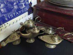 PİRİNÇ 5 PARÇA KANDİL KOLEKSİYONU