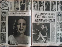 Ses Haftalık Aktüalite Sinema Tiyatro Müzik ve Gençlik Mecmuası Dergisi - 16 Ekim 1971 - Sayı:42 - Bahar Erdeniz - Ali Ağabey - Ferdinant Manukyan - Sülün Osman - Muameleci Eskenazi - Sami Tunç - Yılmaz Güney - İşte Yeşilçam haberi - Fikret Hakan - Hümeyra - Uğur Güçlü - Hüseyin Ceza - Engin Çağlar - Emel Yücel - Aliye Rona - Cutex Oje Reklamı - Nesrin Sipahi - Jacqueline Bisset - Bahar Erdeniz - Ayhan Işık - Keriman Halis - Edison Ampul Reklamı - Ray Charles - Perdeler Açıldı haberi - VOG Külotlu Çorap Reklamı - Feridun Karakaya - Turgut Boralı - Vasfi Rıza Zobu - Bedia Muvahhit - Gönül Ülkü - TAT Salça Reklamı - OMO Deterjan Reklamı - İva Zanicchi - Nonna Bella - Meriç Başaran - Cem Karaca - Elke Sommer fotoğraf ve haberi - Dergi Tam Değildir Sadece 28 Sayfası Mevcuttur