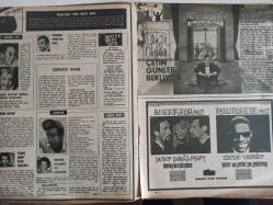Ses Haftalık Aktüalite Sinema Tiyatro Müzik ve Gençlik Mecmuası Dergisi - 24 Ocak 1970 - Sayı:4 - Nilüfer Koçyiğit - Erol Büyükburç - Orhan Boran - Sharon Tate - Roman Polanski - Yapı ve Kredi Bankası Reklamı - Sophia Loren - Pe Re Ja Kolonya Reklamı - İpek Umar - Kuzey Vargın - Liz Taylor - Tanju Okan - Engelbert Humperdinck - Tom Jones - Totex Şampuan Reklamı - Ümmü Gülsüm - Sevim Tuna - Nisa Serezli - Tolga Aşkıner - Erman Şener - Fruko Gazoz Reklamı fotoğraf ve haberi - Dergi Tam Değildir Sadece 16 Sayfası Mevcuttur