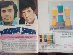 Ses Haftalık Aktüalite Sinema Tiyatro Müzik ve Gençlik Mecmuası Dergisi - 24 Ocak 1970 - Sayı:4 - Nilüfer Koçyiğit - Erol Büyükburç - Orhan Boran - Sharon Tate - Roman Polanski - Yapı ve Kredi Bankası Reklamı - Sophia Loren - Pe Re Ja Kolonya Reklamı - İpek Umar - Kuzey Vargın - Liz Taylor - Tanju Okan - Engelbert Humperdinck - Tom Jones - Totex Şampuan Reklamı - Ümmü Gülsüm - Sevim Tuna - Nisa Serezli - Tolga Aşkıner - Erman Şener - Fruko Gazoz Reklamı fotoğraf ve haberi - Dergi Tam Değildir Sadece 16 Sayfası Mevcuttur