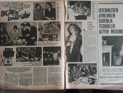 Ses Haftalık Aktüalite Sinema Tiyatro Müzik ve Gençlik Mecmuası Dergisi - 24 Ocak 1970 - Sayı:4 - Nilüfer Koçyiğit - Erol Büyükburç - Orhan Boran - Sharon Tate - Roman Polanski - Yapı ve Kredi Bankası Reklamı - Sophia Loren - Pe Re Ja Kolonya Reklamı - İpek Umar - Kuzey Vargın - Liz Taylor - Tanju Okan - Engelbert Humperdinck - Tom Jones - Totex Şampuan Reklamı - Ümmü Gülsüm - Sevim Tuna - Nisa Serezli - Tolga Aşkıner - Erman Şener - Fruko Gazoz Reklamı fotoğraf ve haberi - Dergi Tam Değildir Sadece 16 Sayfası Mevcuttur