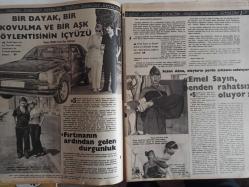 Ses Haftalık Aktüalite Sinema Tiyatro Müzik ve Gençlik Mecmuası Dergisi - 13 Eylül 1980 - Kadir İnanır - Neşe Karaböcek - Emel Sayın - Şenay Düdek - Sezen Aksu - Perihan Savaş - Necla Nazır - Ercan Turgut - Ferdi Tayfur - Safa Ulaştır - Şerif Yüzbaşıoğlu - Nilüfer Koçyiğit - Henry Fonda - Roger Vadim - Güngör Bayrak - Sami Özgen - Zerrin Özer - Adile Naşit - Philippe Junot - Scarlett O'Hara - Margaret Mitchell - Aıtf Yılmaz - Ömer Kavur - Yavuz Özkan - İlyas Salman - Metin Serezli - Ayşegül Atik - Bobb Yuing - Robin Williams - Çulsuz Köyün Sultanı çizgi romanı - Necdet Şen - Özdemir Erdoğan - Ajda Pekkan - Fuat Güner - Helena Rubinstein Krem Reklamı fotoğraf ve haberi - Posterli Tam Takım Dergi