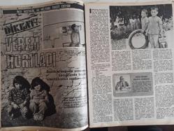 Ses Haftalık Aktüalite Sinema Tiyatro Müzik ve Gençlik Mecmuası Dergisi - 13 Eylül 1980 - Kadir İnanır - Neşe Karaböcek - Emel Sayın - Şenay Düdek - Sezen Aksu - Perihan Savaş - Necla Nazır - Ercan Turgut - Ferdi Tayfur - Safa Ulaştır - Şerif Yüzbaşıoğlu - Nilüfer Koçyiğit - Henry Fonda - Roger Vadim - Güngör Bayrak - Sami Özgen - Zerrin Özer - Adile Naşit - Philippe Junot - Scarlett O'Hara - Margaret Mitchell - Aıtf Yılmaz - Ömer Kavur - Yavuz Özkan - İlyas Salman - Metin Serezli - Ayşegül Atik - Bobb Yuing - Robin Williams - Çulsuz Köyün Sultanı çizgi romanı - Necdet Şen - Özdemir Erdoğan - Ajda Pekkan - Fuat Güner - Helena Rubinstein Krem Reklamı fotoğraf ve haberi - Posterli Tam Takım Dergi