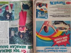 Ses Haftalık Aktüalite Sinema Tiyatro Müzik ve Gençlik Mecmuası Dergisi - Sayı:28 - Yılmaz Duru - Ornella Muti - Zeynep Sirer - Ajda Pekkan - Nükhet Duru - Nil Burak - Orhan Gencebay - Müjde Ar - Sevda Karaca - Pierre Cardin - Kadir İnanır - Akbank Reklamı - Moris Maçoro - Alpay - Zeynep Tedü - Gülcan Karaböcek - Meral Zeren - Cemil Özbayer - Hayal Mahkumları haberi - Tursil Deterjan Reklamı - Türkan Şoray - Ayhan Işık - Star Deterjan Reklamı - Bulut Aras - Mahmut Hekimoğlu - İvan Sokol - Semiha Yankı - Gülay Alp - Rüçhan Çamay - Leyla Sayar - Rüçhan Çamay fotoğraf ve haberi - Dergi Tam Değildir Sadece 24 Sayfası Mevcuttur - Dergi Kapağı Yoktur