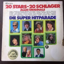 ''YALNIZCA KAPAK, PLAK YOK, 33'LÜK'' - Die Super Hitparade (20 Stars-20 Schlager Alles Originale)