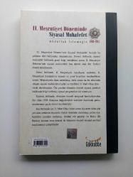 II. MEŞRUTİYET DÖNEMİNDE SİYASAL MUHALEFET (1908 - 1913) (2. EL)