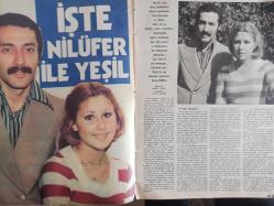 Ses Haftalık Aktüalite Sinema Tiyatro Müzik ve Gençlik Mecmuası Dergisi - 16 Ekim 1976 - Sayı:42 - Nilüfer - Yeşil Giresunlu - Rıza Silahlıpoda - Michael York - Sarah Miles - Robert Mitchum  Carlotte Rampling - Burt Lancaster - İngrid Thulin - David Bowie - Ömür Göksel - Fikret Hakan - Hülya Koçyiğit - Filiz Akın - Muzaffer Özpınar - Neşe Karaböcek - Cüneyt Arkın - Türkan Şoray - Ayhan Işık - İrfan Ünal - Orhan Gencebay - Banu Alkan - Osman Kavran - Hikmet Münir Ebcioğlu fotoğraf ve haberi - Dergi Tam Değildir Sadece 10 Sayfası Mevcuttur