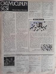 Ses Haftalık Aktüalite Sinema Tiyatro Müzik ve Gençlik Mecmuası Dergisi - 16 Ekim 1976 - Sayı:42 - Nilüfer - Yeşil Giresunlu - Rıza Silahlıpoda - Michael York - Sarah Miles - Robert Mitchum  Carlotte Rampling - Burt Lancaster - İngrid Thulin - David Bowie - Ömür Göksel - Fikret Hakan - Hülya Koçyiğit - Filiz Akın - Muzaffer Özpınar - Neşe Karaböcek - Cüneyt Arkın - Türkan Şoray - Ayhan Işık - İrfan Ünal - Orhan Gencebay - Banu Alkan - Osman Kavran - Hikmet Münir Ebcioğlu fotoğraf ve haberi - Dergi Tam Değildir Sadece 10 Sayfası Mevcuttur