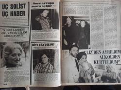 Ses Haftalık Aktüalite Sinema Tiyatro Müzik ve Gençlik Mecmuası Dergisi - 12 Kasım 1977 - Sayı:46 - Seyyal Taner - Fikret Hakan - Fatma Girik - Cüneyt Arkın - Aziz Nesin - Tarık Akan - Müjdat Gezen - Şefik Döğen - Necla Nazır - Türkan Şoray - Kadir İnanır - Orhan Aksoy - Cihangir Gaffari - Melek Nasır - Goli Zengina - İraj Ghaderi - Rıza Fazeli - Seçil Heper - Muazzez Abacı - Ela Altın - Melih Caculi - Ela Altın - Richard Burton - Liz Taylor - Suzy Hunt - David Cossidy - Üstün Doruk- Sezen Aksu - Neşe Karaböcek - Nükhet Duru - Mehmet Teoman - Serter Bağcan - Ali Rıza Binboğa - Ayşe Mat fotoğraf ve haberi - Dergi Tam Değildir Sadece 16 Sayfası Mevcuttur