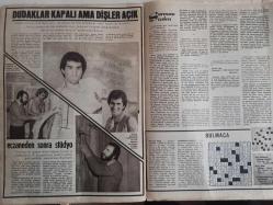 Ses Haftalık Aktüalite Sinema Tiyatro Müzik ve Gençlik Mecmuası Dergisi - 12 Kasım 1977 - Sayı:46 - Seyyal Taner - Fikret Hakan - Fatma Girik - Cüneyt Arkın - Aziz Nesin - Tarık Akan - Müjdat Gezen - Şefik Döğen - Necla Nazır - Türkan Şoray - Kadir İnanır - Orhan Aksoy - Cihangir Gaffari - Melek Nasır - Goli Zengina - İraj Ghaderi - Rıza Fazeli - Seçil Heper - Muazzez Abacı - Ela Altın - Melih Caculi - Ela Altın - Richard Burton - Liz Taylor - Suzy Hunt - David Cossidy - Üstün Doruk- Sezen Aksu - Neşe Karaböcek - Nükhet Duru - Mehmet Teoman - Serter Bağcan - Ali Rıza Binboğa - Ayşe Mat fotoğraf ve haberi - Dergi Tam Değildir Sadece 16 Sayfası Mevcuttur