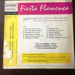 ''YALNIZCA KAPAK, PLAK YOK, 33'LÜK'' - Pepe De Almeria, Jesus De Madrid, La Maya De Castilla, Trio Los Chacareros – Fiesta Flamenca