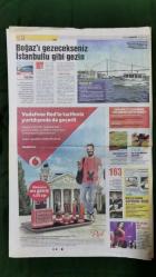 Hürriyet Cumartesi Gazete 25 Haziran 2016 Megan Fox,Juliette Binoche,Hakan Gence,Ümit Besen,Adam Fawer,Ayşe Arman,Gülşen,Deniz Türkali,Serenay Sarıkaya,Banu Alkan,Hülya Avşar,Cem Yılmaz,Cicişler,Mehmet Günsur Vodafone Reklamı,Migros Reklamı