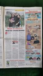 Hürriyet Cumartesi Gazete 25 Haziran 2016 Megan Fox,Juliette Binoche,Hakan Gence,Ümit Besen,Adam Fawer,Ayşe Arman,Gülşen,Deniz Türkali,Serenay Sarıkaya,Banu Alkan,Hülya Avşar,Cem Yılmaz,Cicişler,Mehmet Günsur Vodafone Reklamı,Migros Reklamı