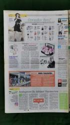 Hürriyet Cumartesi Gazete 25 Haziran 2016 Megan Fox,Juliette Binoche,Hakan Gence,Ümit Besen,Adam Fawer,Ayşe Arman,Gülşen,Deniz Türkali,Serenay Sarıkaya,Banu Alkan,Hülya Avşar,Cem Yılmaz,Cicişler,Mehmet Günsur Vodafone Reklamı,Migros Reklamı