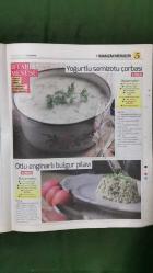 Hürriyet Kelebek 2 Gazete 29 Haziran 2016 Türkiye'nin En İyi Şeflerinden Ramazan Menüleri,Ebru Omurcalı,Kıtır Tulumba Tatlısı,Erişteli Mercimek Çorbası,Tırtır Baklava,Fasulyeli Tavuk Sote,Sebze Böreği,Yoğurtlu Semizotu Çorbası,Otlu Enginar Bulgur Pilavı,Biberli Doğrama,Ezme Mercimek Çorbası,Düğün Pilavı,Tepsi Pidesi