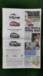 Hürriyet Gazete 27 Haziran 2016 İncirlik Hamlesi,Sinem Kobal,Serenay SarıkayaAhmet Çelik,Feridun Sinirlioğlu,Faruk Çelik,Mehmet Ali Şahin,Joseph Ciechanover,Referanduma Karşı 3 Milyon İmza,Maria Sharapova,Serdar Aziz,Dursun Özbek,Matias Kranevitter,Alp Yalman,Mario Gomez,Ricardo Quaresma,Vladimir Petkovic,Gazi Koşusu Graystorm,Belçim Bilgin,Uğur Yücel,Berat Efe Parlar,Morrissey,Erol Afşin,Samsun Demir,Bülent Ersoy,Almeda Abazi,Tolgahan Sayışman,Roman Neustadter,Prince Gitarı Satıldı,Volkswagen Reklamı