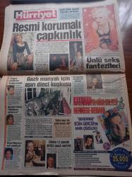 Hürriyet Gazetesi - 22 Mart 1995 - Sincan Eski Başkanı Aziz Gürsoy'un Şike İddiaları İhbar Kabul Edildi - Galatasaray'ın Yeni Kaptanı Bülent Korkmaz - Bayern Münih Ajax Maçı Hakemi Ahmet Çakar - Ünlü Seks Fantezileri - Madonna - Tina Turner - Julio Iglesias - Pınar Eliçe - Serbest Nevruz Sakin Geçti - Jandarma Asayiş Bölge Komutanı Hasan Kundakçı - 3 Bin PKK'lı Çemberde