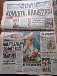 Hürriyet Gazetesi - 22 Mart 1995 - Sincan Eski Başkanı Aziz Gürsoy'un Şike İddiaları İhbar Kabul Edildi - Galatasaray'ın Yeni Kaptanı Bülent Korkmaz - Bayern Münih Ajax Maçı Hakemi Ahmet Çakar - Ünlü Seks Fantezileri - Madonna - Tina Turner - Julio Iglesias - Pınar Eliçe - Serbest Nevruz Sakin Geçti - Jandarma Asayiş Bölge Komutanı Hasan Kundakçı - 3 Bin PKK'lı Çemberde